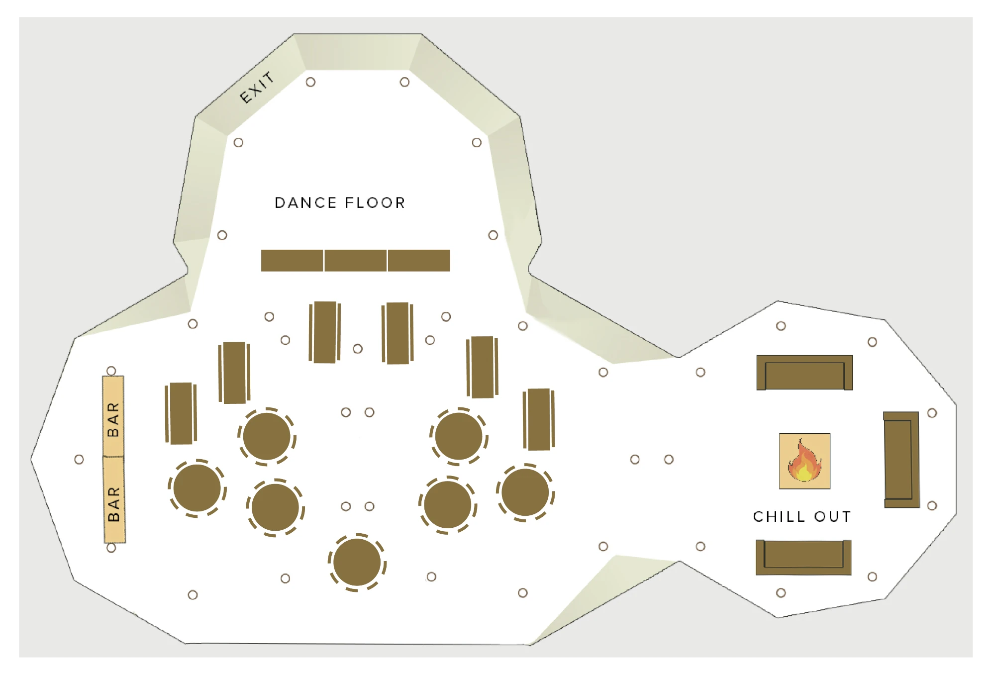 Tipi Floorplans No marking_100 Pax Dancefloor