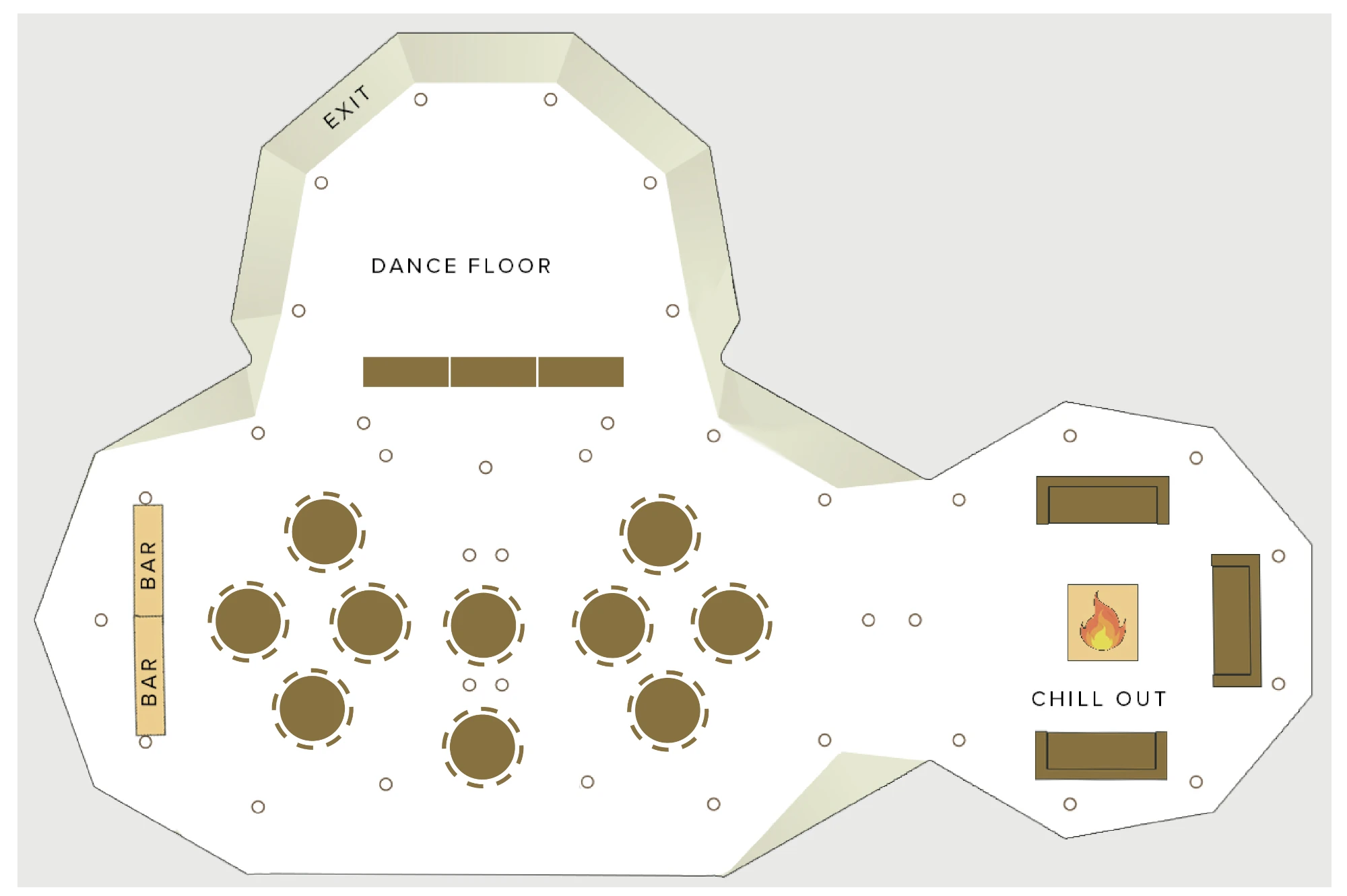 Tipi Floorplans No marking_80 Pax Dancefloor