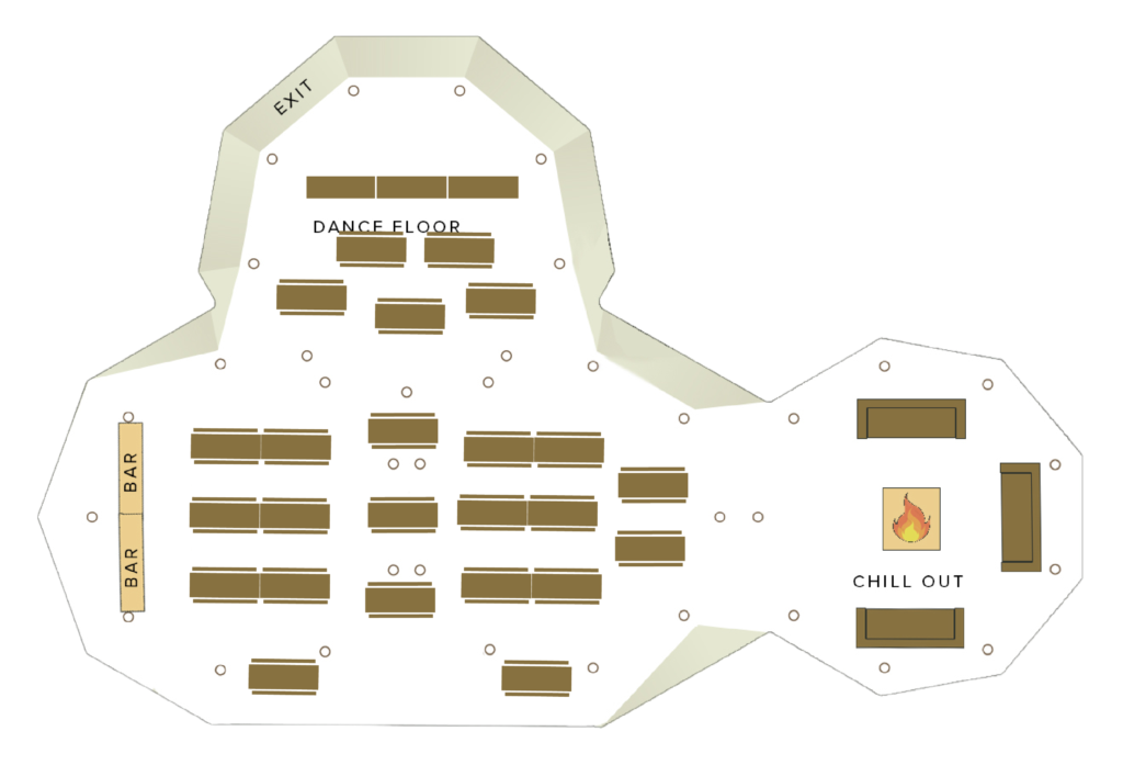 Tipi Floorplans _150 Pax Dancefloor