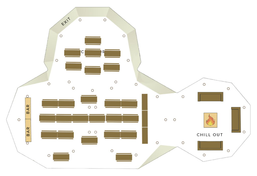 Tipi Floorplans _150 Pax Snug
